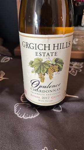 AVA californiane Napa Valley Grgich Hills Estate Opulence 2017