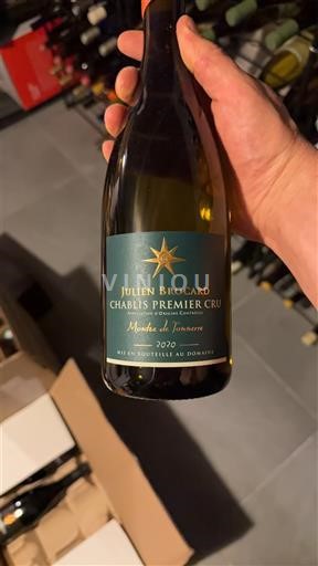 Burgundsko Chablis Premier Cru Julien Brocard Montée de Tonnerre 2020