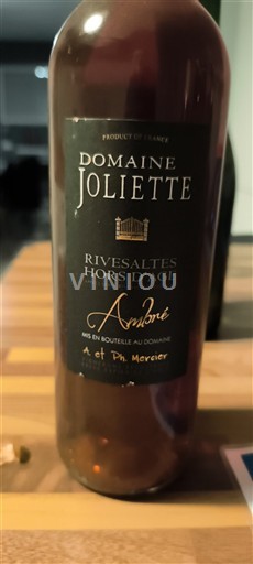 Roussillon Rivesaltes Domaine Joliette Ambré Neleten.