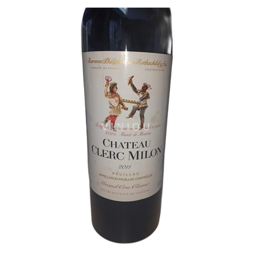 Bordeaux Pauillac Chateau Clerc Milon 2011
