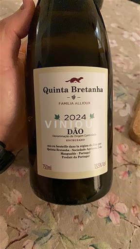 Viner Blanc demi-sec Familia Allioux Quinta Bretanha 2024 Portugal Portugal Dão DOC