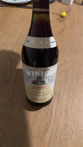 Jura Arbois Domaine La Croix Argis Rouge Vermeil 1996