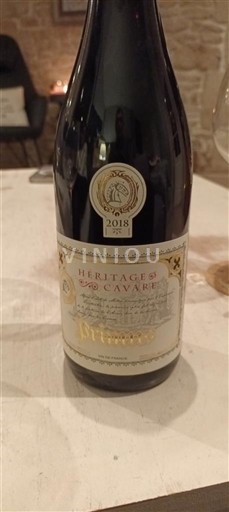 Alpes và các vùng Rhodanien Drôme Cave de Tain Héritages 2018