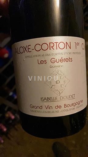 Burgundi Aloxe-Corton Premier Cru Isabelle Doudet Les Guérets 2018