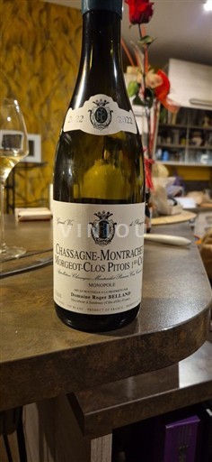 Bourgogne Chassagne-Montrachet Premier Cru Domaine Roger Belland Morgeot-Clos Pitois Monopole 2022