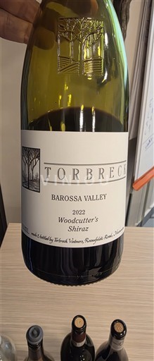 Wijnen Rouge sec Woodcutter's Shiraz Torbreck 2022 Australië Zuid-Australië Barossa-vallei