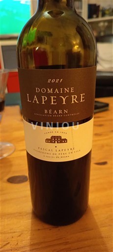 Sud-Ouest Béarn Domaine Lapeyre 2021