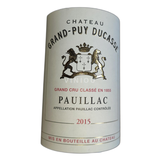 Bordeaux Pauillac Château Grand Puy Ducasse 2015