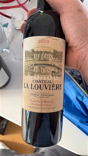 Bordeaux Pessac-Léognan La Louvière 2013