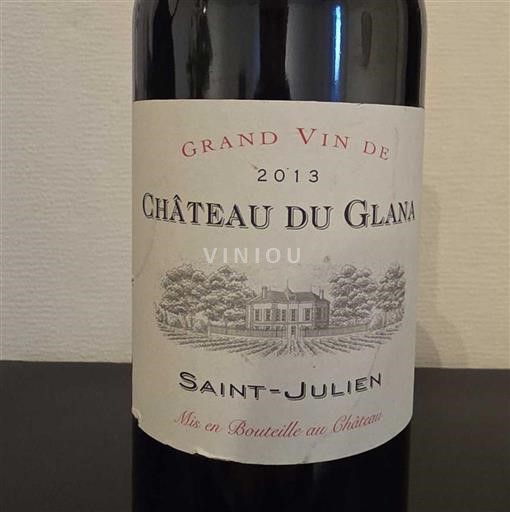 Bordeaux Saint-Julien Château Glana 2013