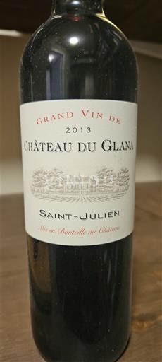 Bordeaux Saint-Julien Château Glana 2013