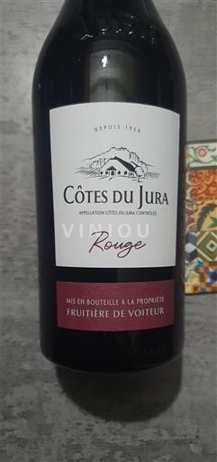 Víno Rouge sec Fruitière de Voiteur 2020 Francie Jura Côtes-du-Jura AOC