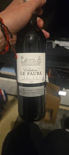 Bordeaux Château Le Faure 2021