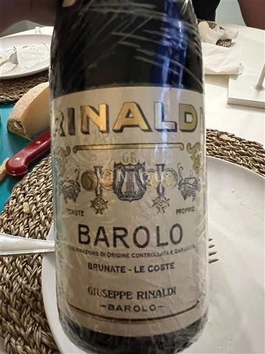 Piemonte Barolo Giuseppe Rinaldi Brunate - Le Coste 2004