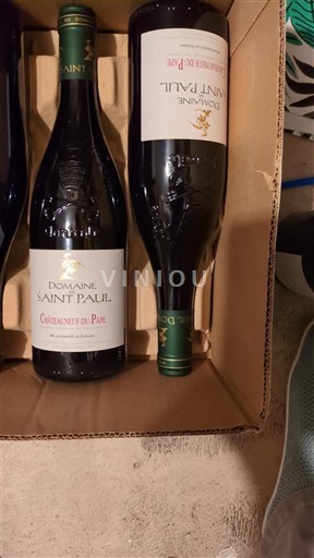 Rhône-dalen Châteauneuf-du-Pape Domaine Saint Paul 2019