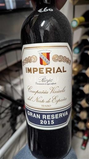 La Rioja Rioja Compañía Vinícola del Norte de España Imperial Gran Reserva 2015