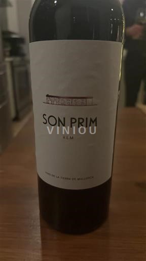 Vinos Rouge sec REM Son Prim 2018 España Islas Baleares No especificado DO