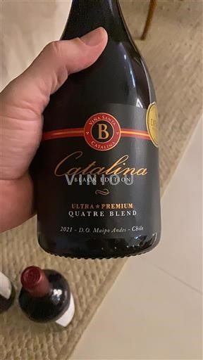 Thung lũng Maipo Maipo Alto B Vina Santa Catalina Catalina Black Edition Ultra Premium Quatre Blend 2021