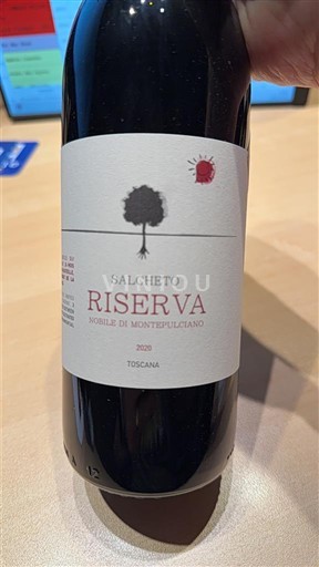 Toskana Vino Nobile di Montepulciano Salcheto Riserva 2020