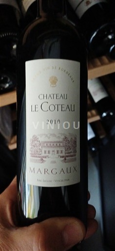 Bordeaux Margaux Château Le Coteau 2010