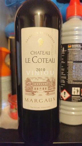 Bordeaux Margaux Château Le Coteau 2010