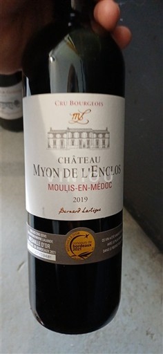 Bordeaux Moulis-en-Médoc Château Myon de l'Enclos 2019