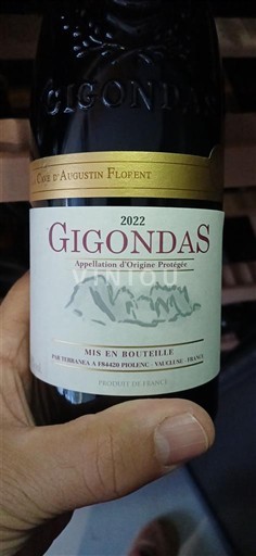 Rhône-dalen Gigondas Caves Augustin Florent 2022