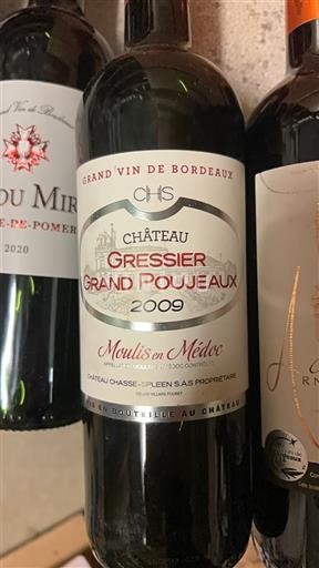 Bordeaux Moulis-en-Médoc Château Gressier Grand Poujeaux 2009