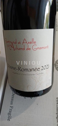 Burgundija Vosne-Romanée Bertrand et Axelle Machard de Gramont 2021