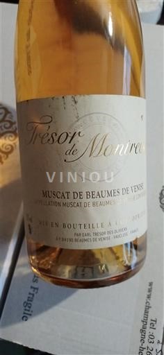 Rhônevallei Muscat de Beaumes-de-Venise Trésor des Oliviers Trésor de Montreux Niet-geïntegreerd