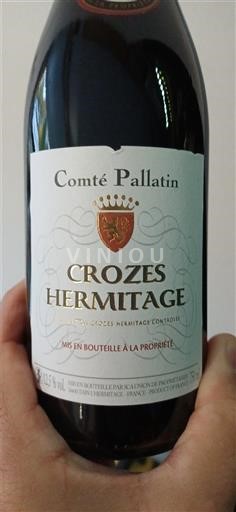 Thung lũng Rhône Crozes-hermitage Comté Pallatin 2014 Không niên vụ