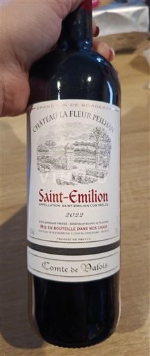 Bordeaux Saint-Émilion Château La Fleur Pelhan Comte de Valois 2022