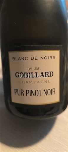 Champagne Champagner JM Gobillard Pur Pinot Noir Ohne Jahrgang
