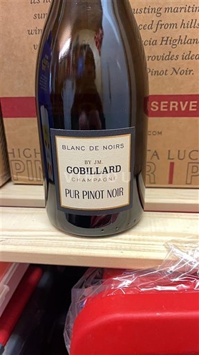 Champagne JM Gobillard Pur Pinot Noir Niet-geïntegreerd