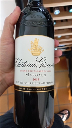 Bordeaux Margaux Grand Cru Château Giscours 2013