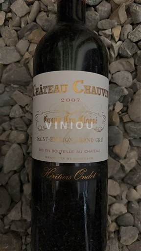 Bordeaux Saint-Émilion Grand Cru Grand Cru Classé Château Chauvin 2007