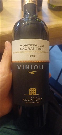Umbrien Montefalco Sagrantino Tenuta Alzatura 2018