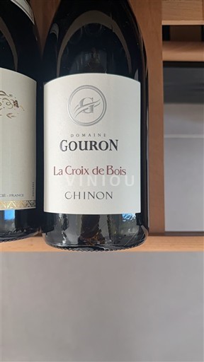 Viner Rouge sec La Croix de Bois Domaine Gouron Non millésimé Frankrike Loiredalen Chinon AOC