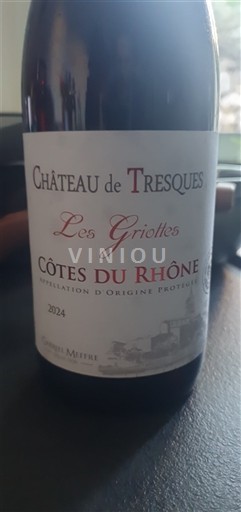 Rhône Valley Côtes-du-Rhône Château Tresques Les Griottes 2024