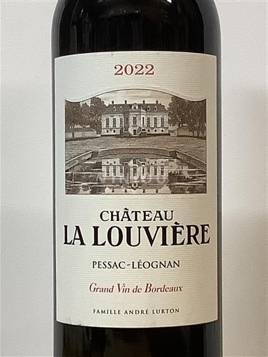 Bordeaux Pessac-Léognan Château La Louvière 2022