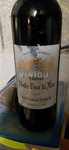 Bordeaux Saint-Émilion Grand Cru Grand Cru Château Vieille Tour La Rose 2020