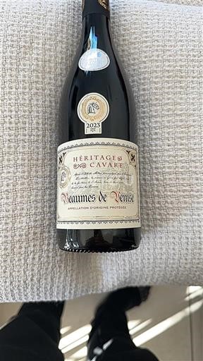 Rhône-dalen Beaumes de Venise Héritage de Cavaret 2023