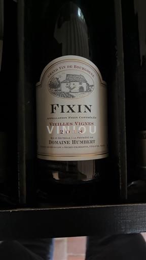 Borgoña Fixin Domaine Humbert Vieilles Vignes 2018