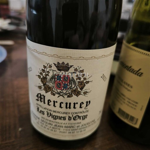Bourgondië Mercurey Jean-Marc et Jacques Jacquesson Les Vignes d'Orge 2023