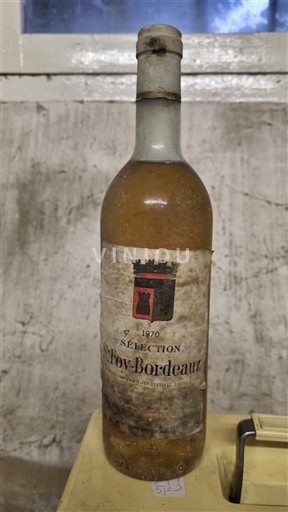 Burdeos Bordeaux Foy-Bordeaux Sélection 1970