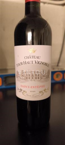Bordeaux Saint-Estèphe Château Tour Haut Vignoble 2020