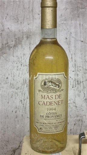 Provansa Côtes-de-Provence Mas de Cadenet 1994