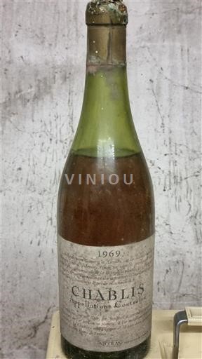 Burgundi Chablis Domaine Nicolas 1969