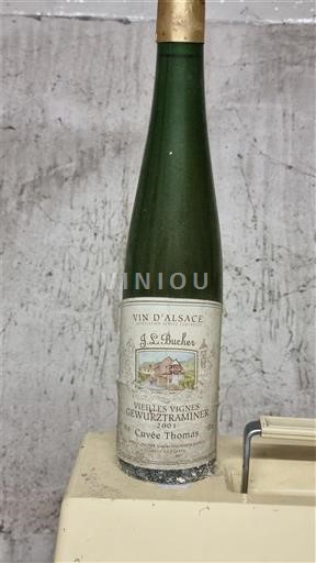 Alsasko Nespecifikováno J. E. Bucher Vieilles Vignes Thomas 2001