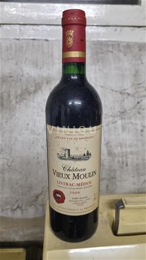 Bordeaux Listrac-Médoc Château Vieux Moulin 2000